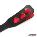 Doppelschicht-Paddel Herz 32 cm von Latetobed BDSM Line