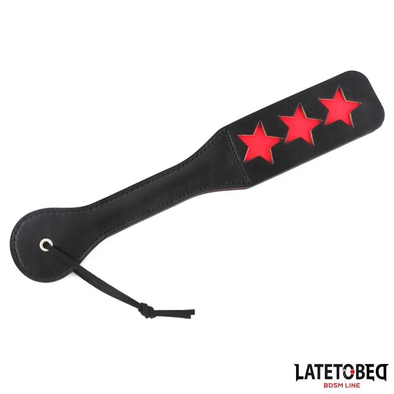 Doppelschicht-Paddel Stern 32 cm von Latetobed BDSM Line | Fesselliebe.de