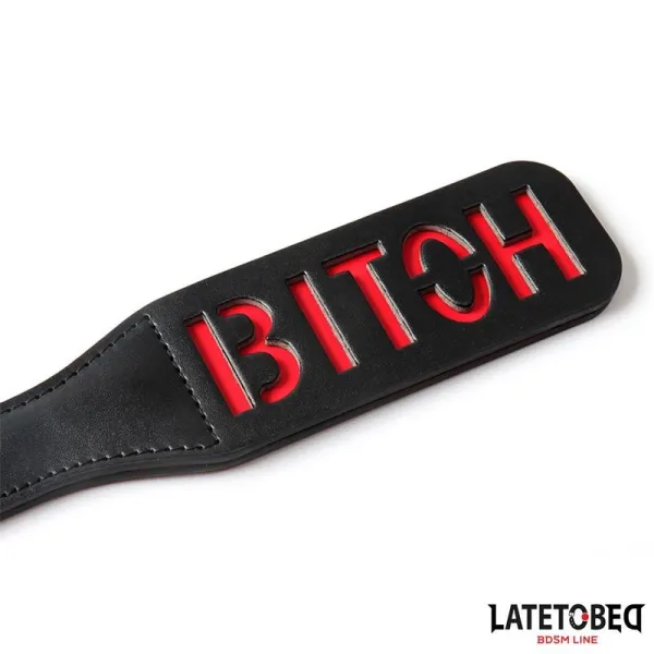 Doppellagiges Paddel Bitch 32 cm von Latetobed BDSM Line | Fesselliebe.de