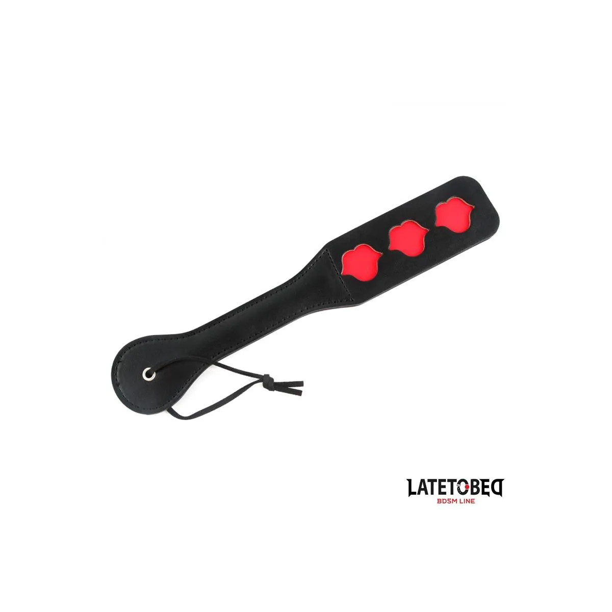 Doppellagiges Paddel Lippen 32 cm von Latetobed BDSM Line | Fesselliebe.de