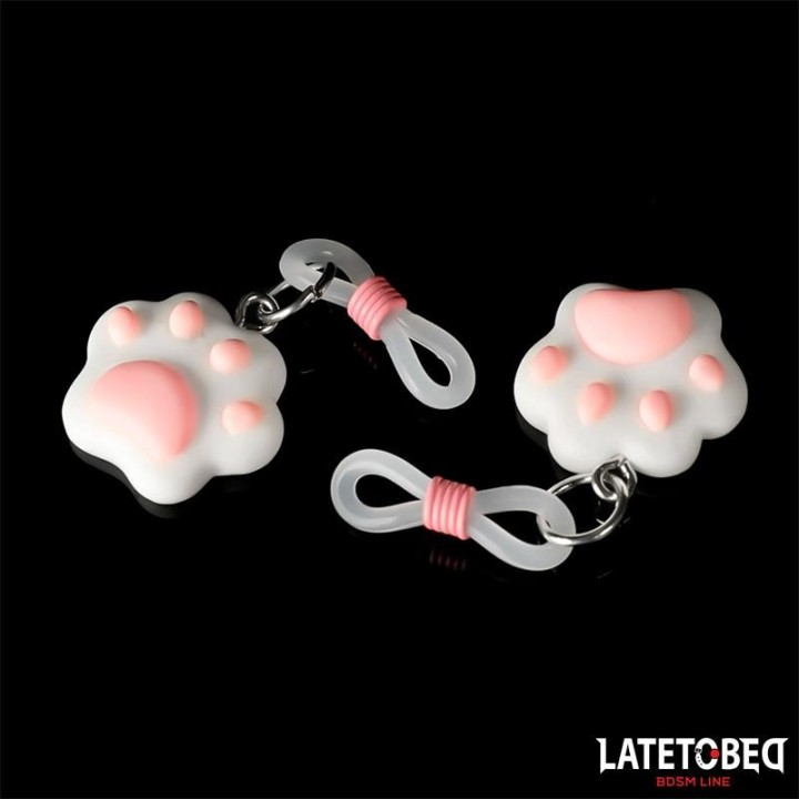 Nippelklemmen mit Kitty Paw von Latetobed BDSM Line | Fesselliebe.de