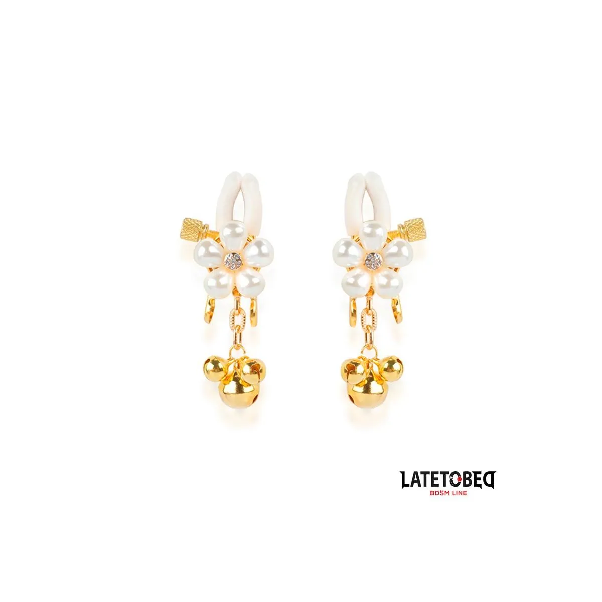 Perlen-Nippelklemmen von Latetobed BDSM Line | Fesselliebe.de