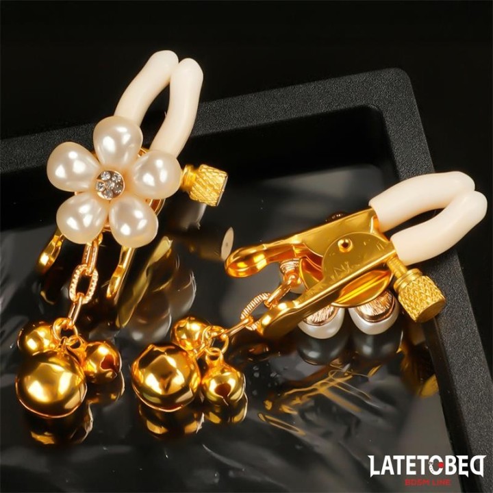 Perlen-Nippelklemmen von Latetobed BDSM Line | Fesselliebe.de
