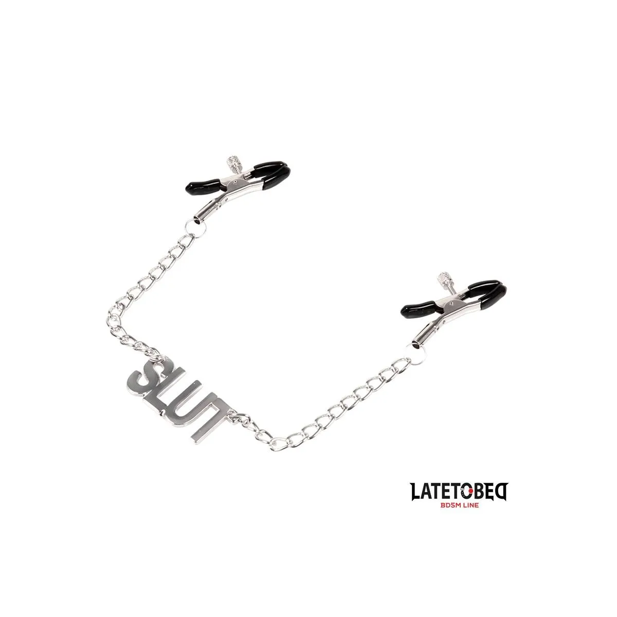 Nippelklemmen mit Slut von Latetobed BDSM Line | Fesselliebe.de