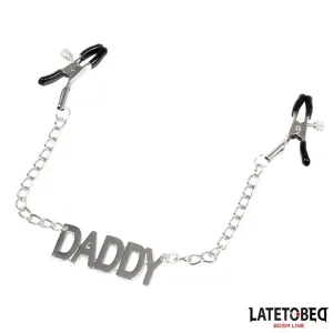 Nippelklemmen mit Daddy von Latetobed BDSM Line | Fesselliebe.de