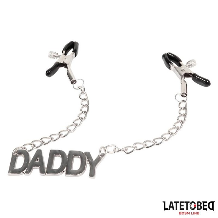 Nippelklemmen mit Daddy von Latetobed BDSM Line | Fesselliebe.de