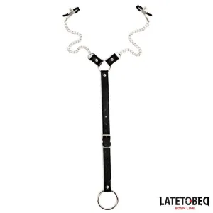 Nippelklemmen mit Penisring von Latetobed BDSM Line | Fesselliebe.de