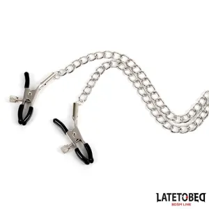 Nippelklemmen mit Penisring von Latetobed BDSM Line