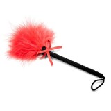 Feder-Kitzler mit Schleife 25 cm Rot von Latetobed BDSM Line | Fesselliebe.de