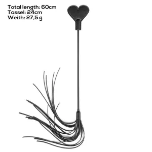 Herzförmiges Paddel mit Peitsche 60 cm von Latetobed BDSM Line