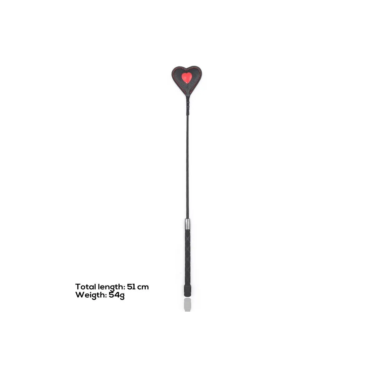 Herzförmige Reitgerte 51 cm von Latetobed BDSM Line | Fesselliebe.de