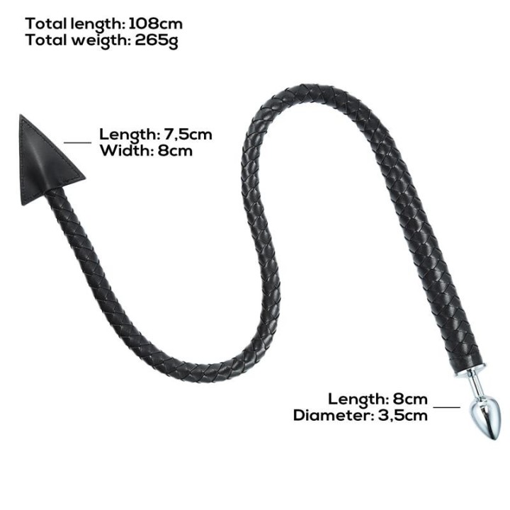 Weave Devil Tail Butt Plug von Latetobed BDSM Line | Fesselliebe.de