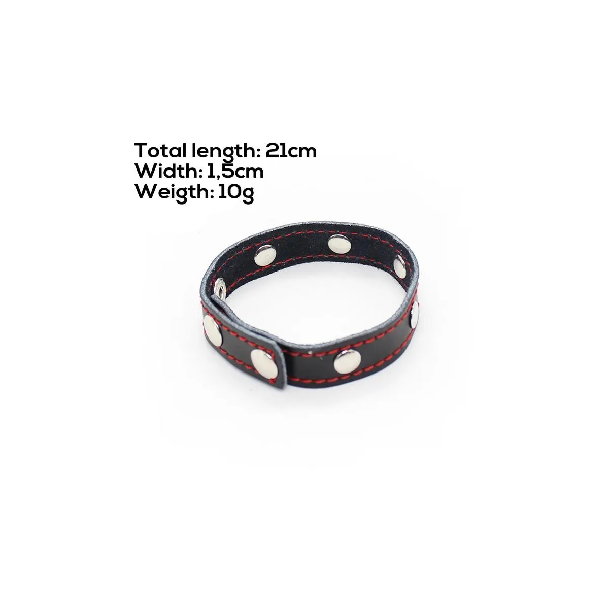 Verstellbarer Penisring 21 cm X 1,5 cm von Latetobed BDSM Line | Fesselliebe.de