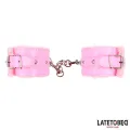 Fell-Fussfessel Rosa von Latetobed BDSM Line