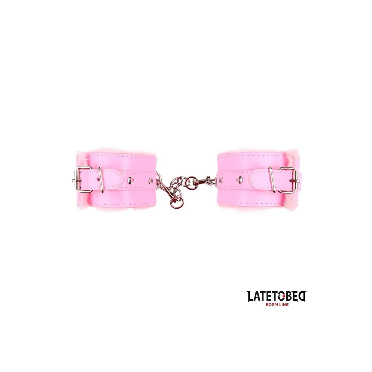 Fell-Fussfessel Rosa von Latetobed BDSM Line | Fesselliebe.de