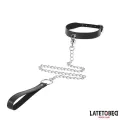 Halsband mit Glocke und Leine von Latetobed BDSM Line