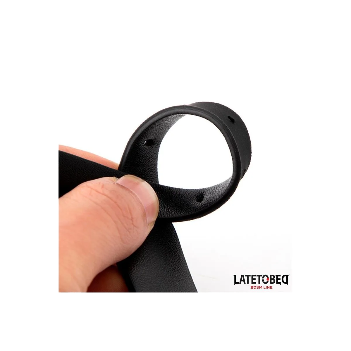 Halsband mit Glocke und Leine von Latetobed BDSM Line | Fesselliebe.de