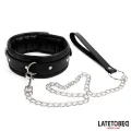 Schwammhalsband mit Leine von Latetobed BDSM Line