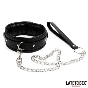 Schwammhalsband mit Leine von Latetobed BDSM Line | Fesselliebe.de