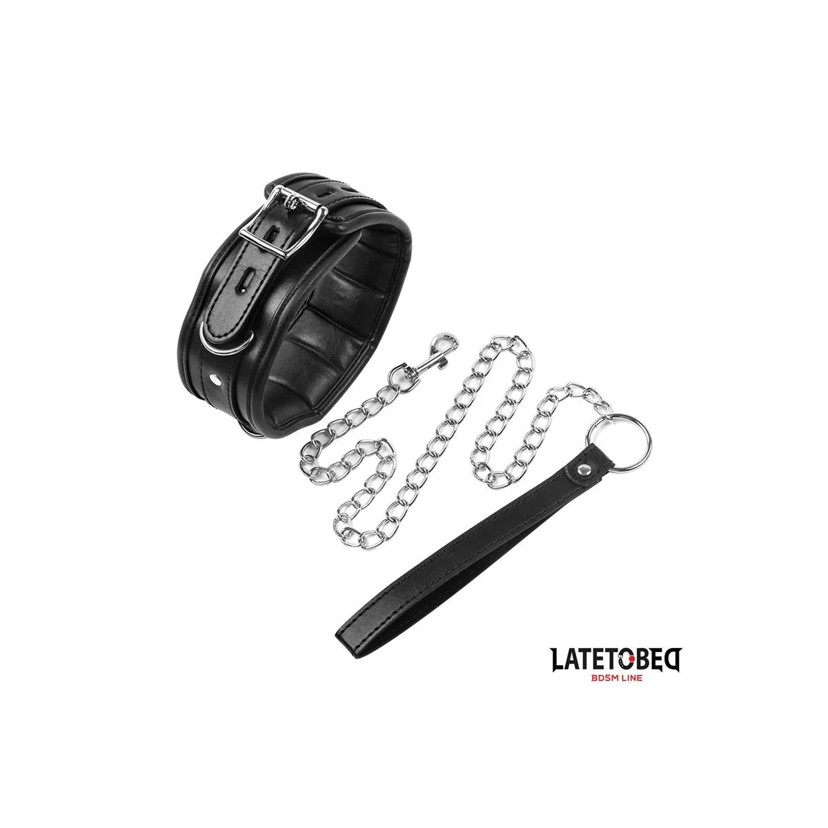 Schwammhalsband mit Leine von Latetobed BDSM Line | Fesselliebe.de