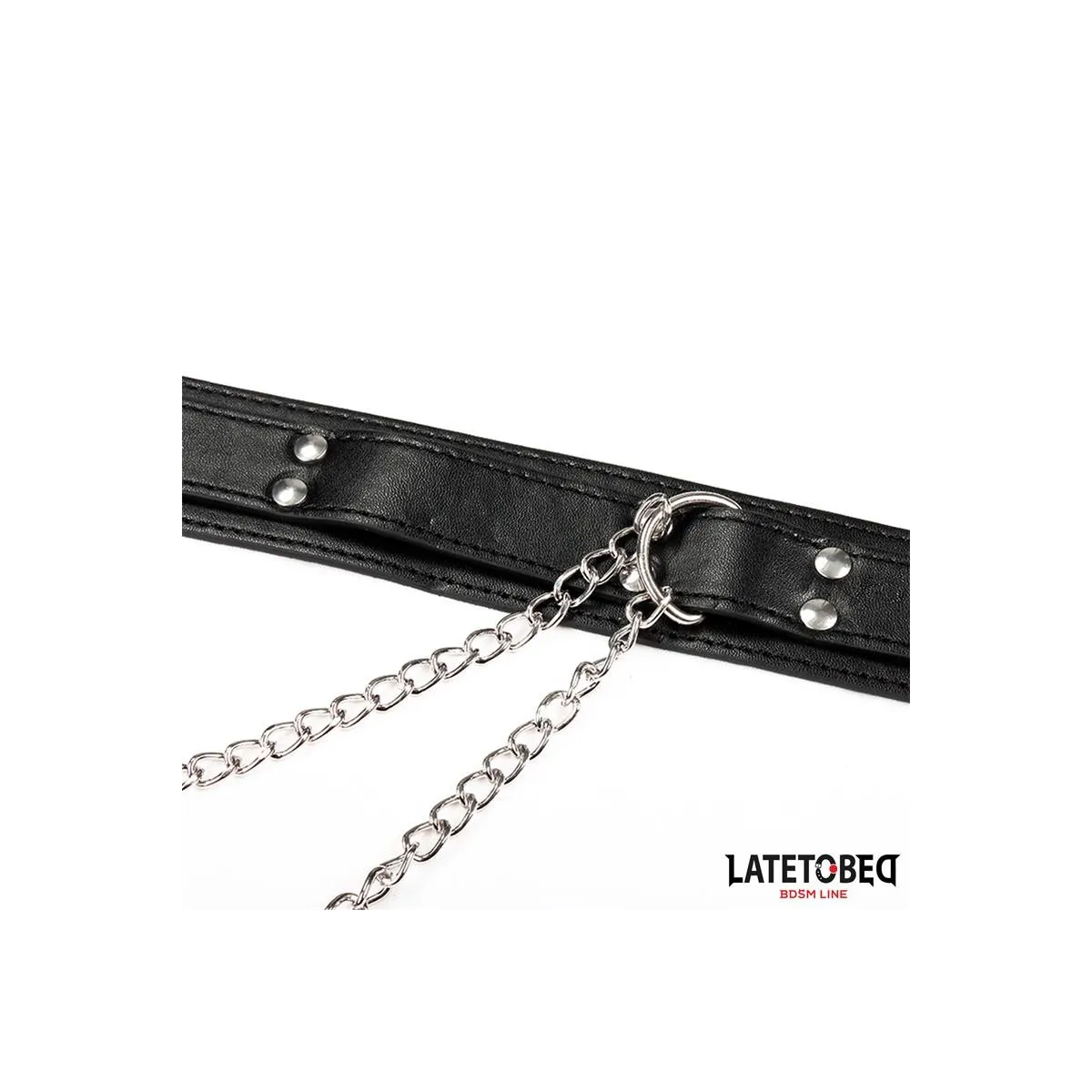 Halsband mit Nippelklemmen von Latetobed BDSM Line | Fesselliebe.de