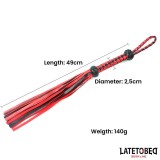 Geflochtener Flogger 49 cm von Latetobed BDSM Line | Fesselliebe.de