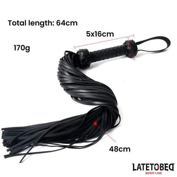 Geflochtener Flogger 64,5 cm von Latetobed BDSM Line | Fesselliebe.de