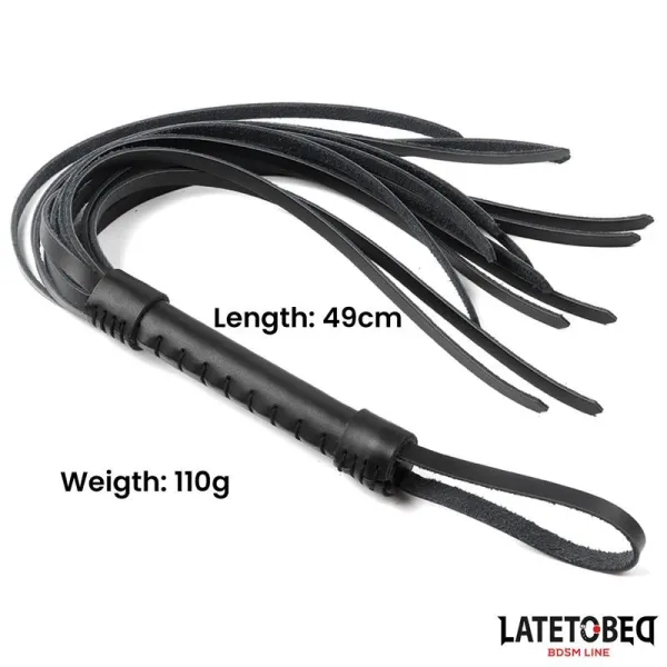 Flogger Leder 50 cm von Latetobed BDSM Line | Fesselliebe.de