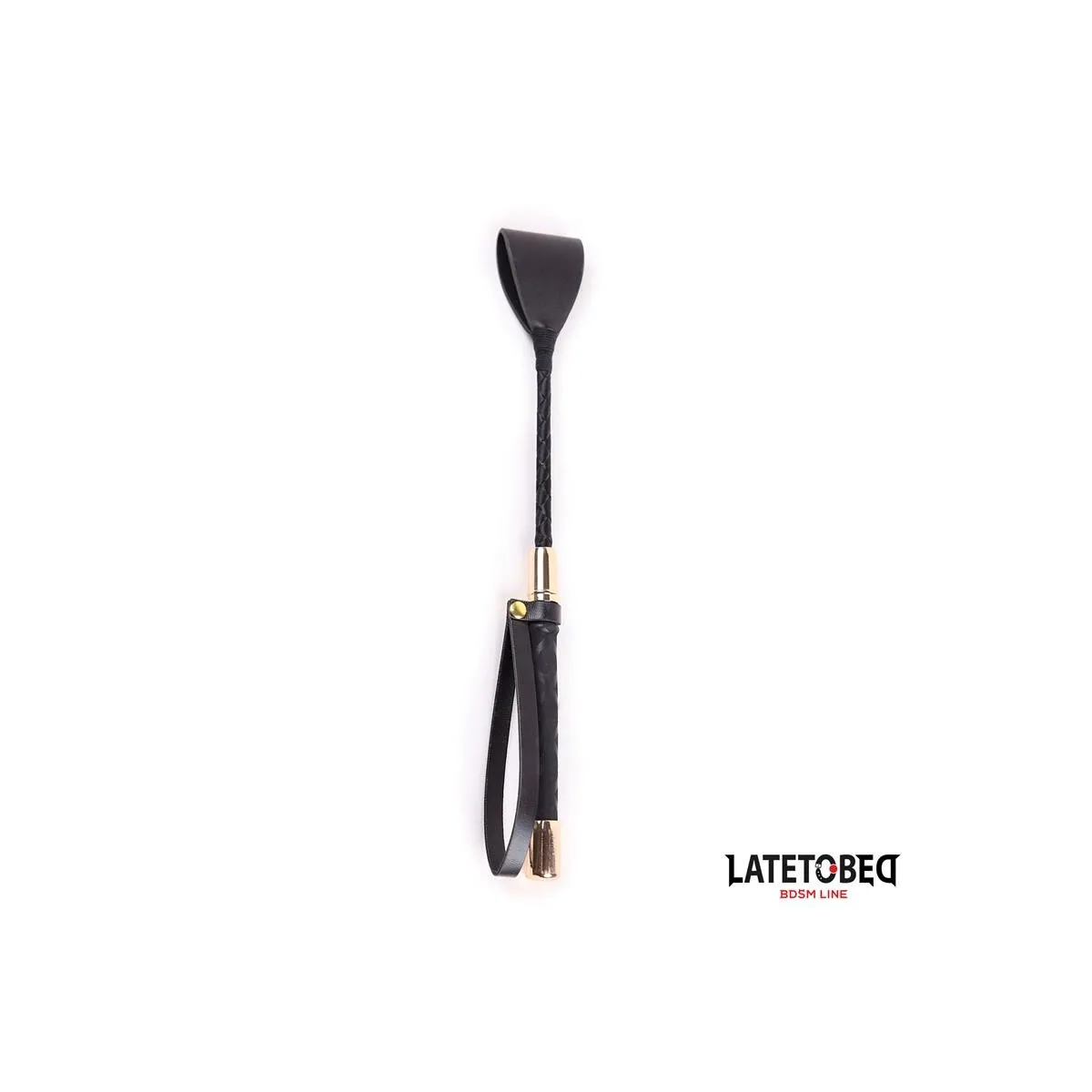 Goldfarbene Metallgerte 30 cm von Latetobed BDSM Line | Fesselliebe.de