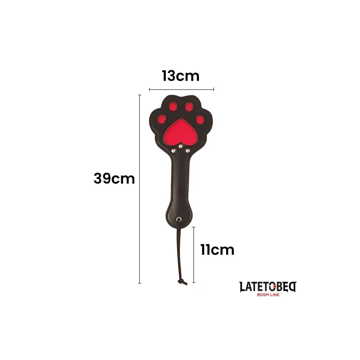 Katzenpfoten-Paddel 39 cm von Latetobed BDSM Line | Fesselliebe.de