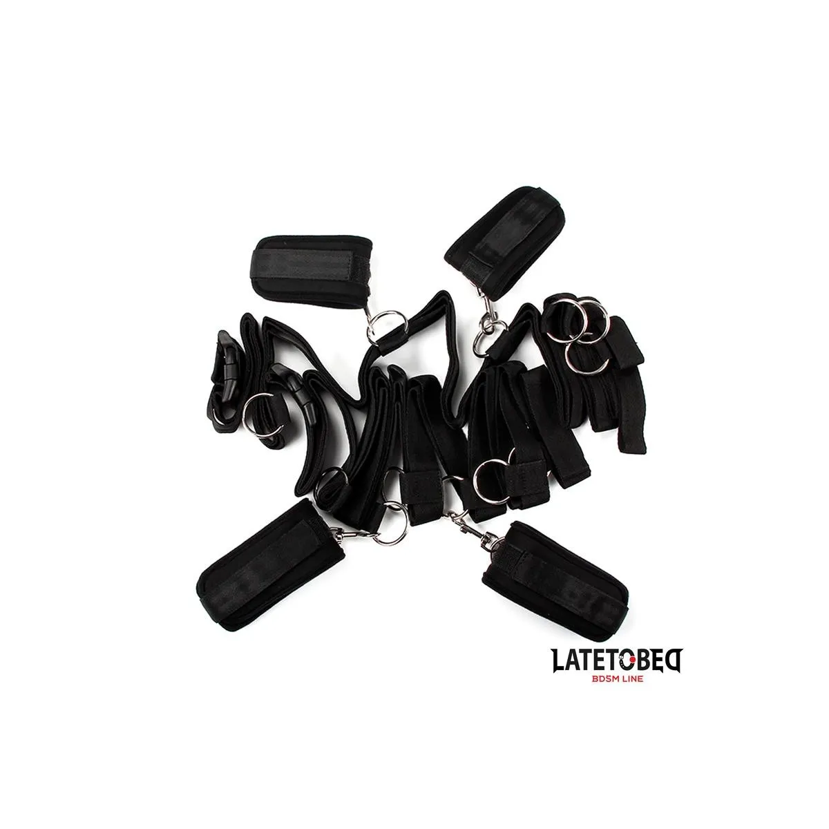 Bettfesseln 4 Befestigungspunkte von Latetobed BDSM Line | Fesselliebe.de
