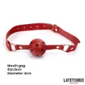 7-Teiliges Bondage-Set mit Tragetasche Rot von Latetobed BDSM Line