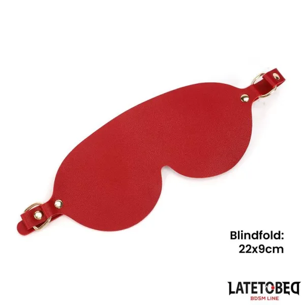 7-Teiliges Bondage-Set mit Tragetasche Rot von Latetobed BDSM Line | Fesselliebe.de