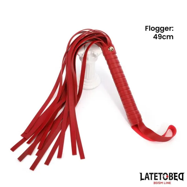 7-Teiliges Bondage-Set mit Tragetasche Rot von Latetobed BDSM Line | Fesselliebe.de