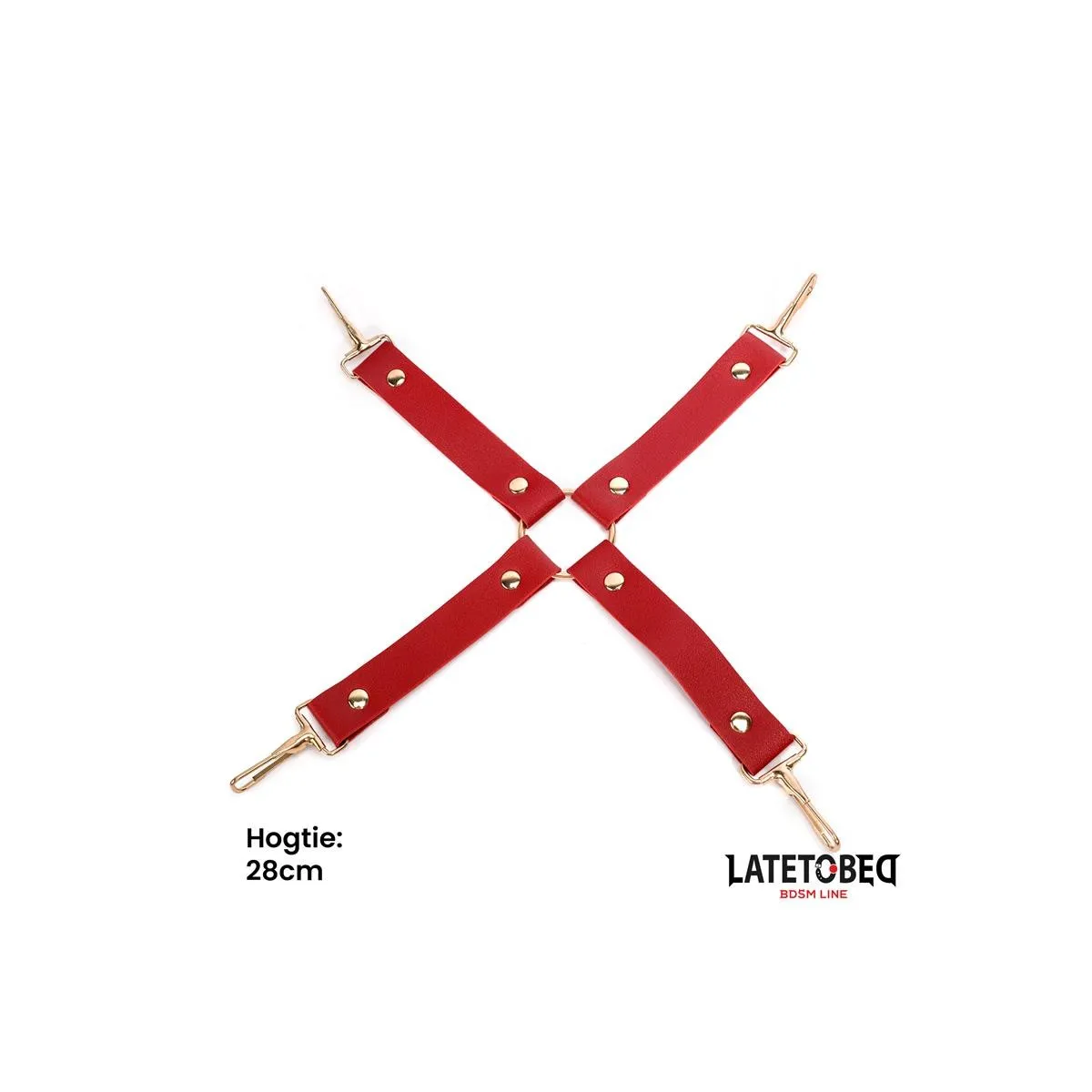 7-Teiliges Bondage-Set mit Tragetasche Rot von Latetobed BDSM Line | Fesselliebe.de
