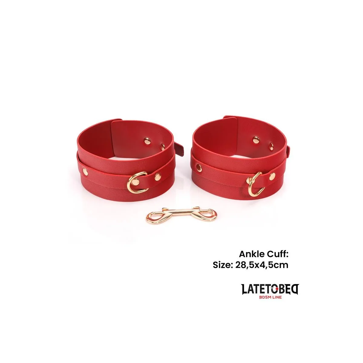 7-Teiliges Bondage-Set mit Tragetasche Rot von Latetobed BDSM Line | Fesselliebe.de