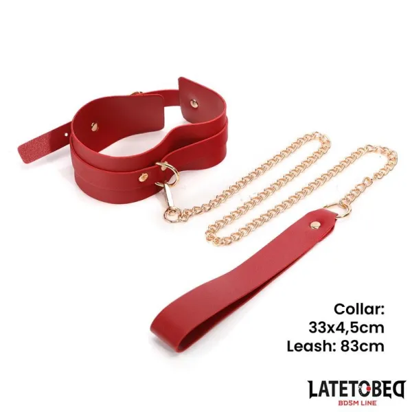 7-Teiliges Bondage-Set mit Tragetasche Rot von Latetobed BDSM Line | Fesselliebe.de