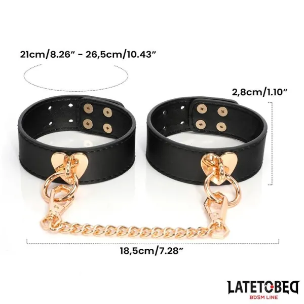 Bondage-Set 8-Teilig mit Etui von Latetobed BDSM Line | Fesselliebe.de