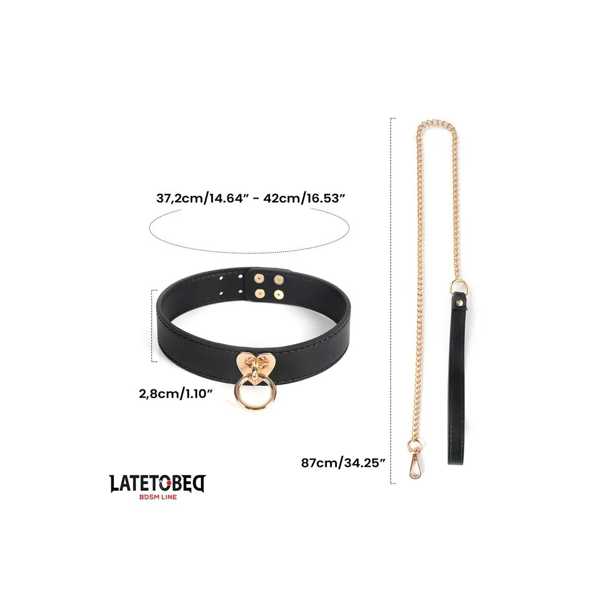 Bondage-Set 8-Teilig mit Etui von Latetobed BDSM Line | Fesselliebe.de