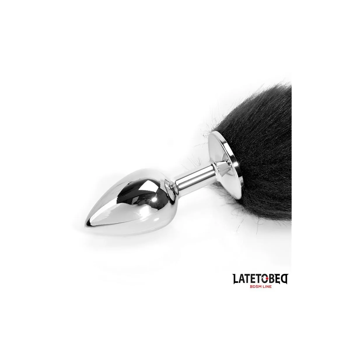 Analplug mit Schwanz Schwarz 40 cm von Latetobed BDSM Line | Fesselliebe.de