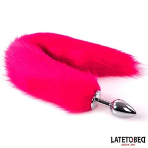 Analplug mit Schwanz Pink 40 cm von Latetobed BDSM Line