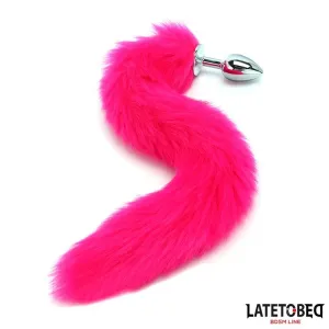 Analplug mit Schwanz Pink 40 cm von Latetobed BDSM Line