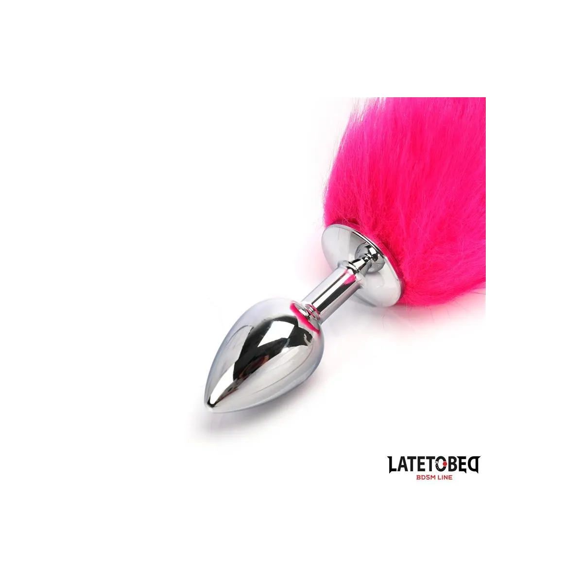 Analplug mit Schwanz Pink 40 cm von Latetobed BDSM Line | Fesselliebe.de
