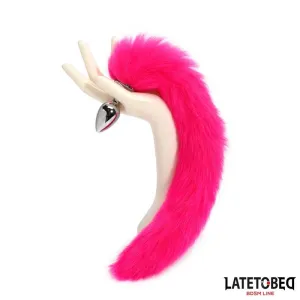 Analplug mit Schwanz Pink 40 cm von Latetobed BDSM Line