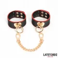 Handfesseln mit Goldener Kette von Latetobed BDSM Line