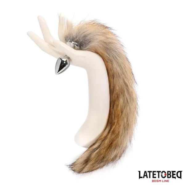 Analplug mit Schwanz Braun 40 cm von Latetobed BDSM Line | Fesselliebe.de
