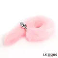 Analplug mit Fuchsschwanz, Rosa, 40 cm von Latetobed BDSM Line