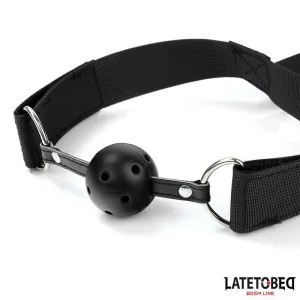 Mundknebel mit Manschette und Analhaken von Latetobed BDSM Line