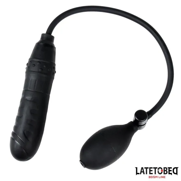 Aufblasbarer Dildo mit Handpumpe von Latetobed BDSM Line | Fesselliebe.de