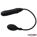 Aufblasbarer Dildo mit Handpumpe von Latetobed BDSM Line | Fesselliebe.de
